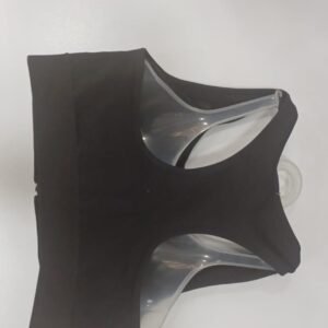 bra (with zipper + cotton fabric)