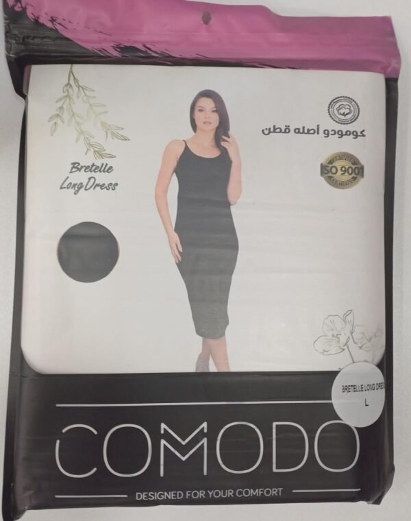 Bretelle Long Dress