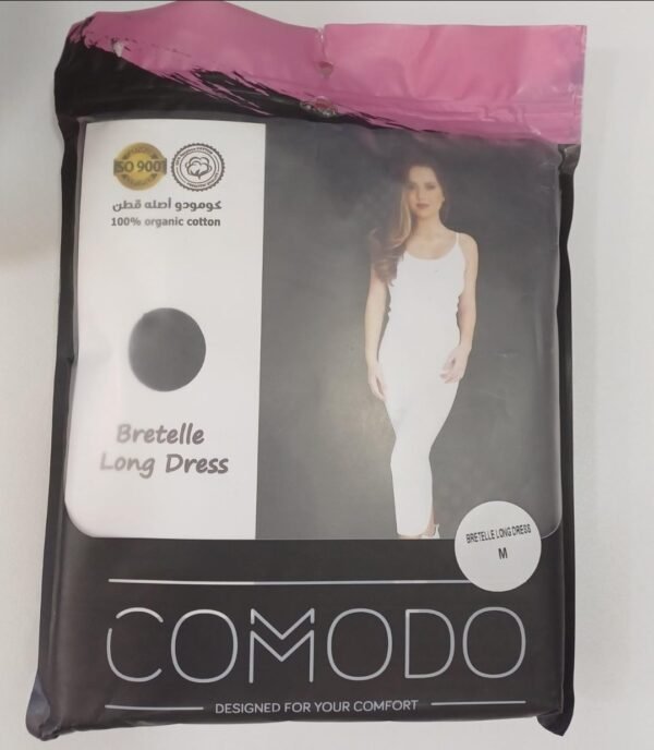 Bretelle Long Dress